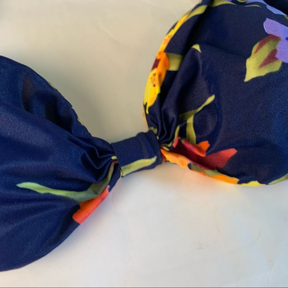HP {South Point} NWT Bow Floral Bikini Top Swim 16 - Picture 9 of 16